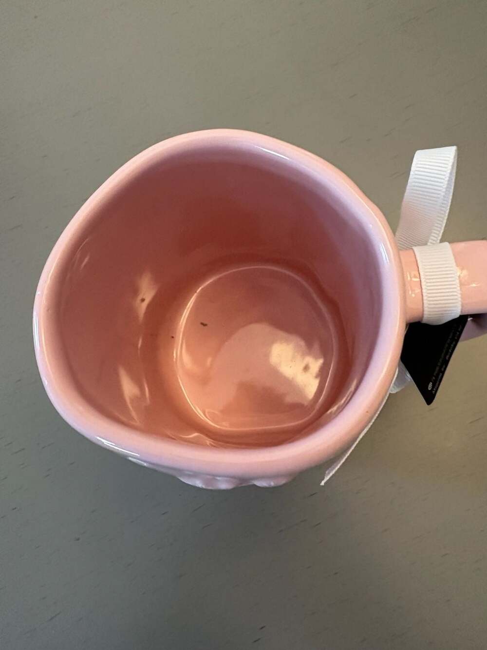 Rae Dunn Wizard of Oz Glinda the Good Witch Pink Ceramic Coffee Mug - Picture 4 of 5